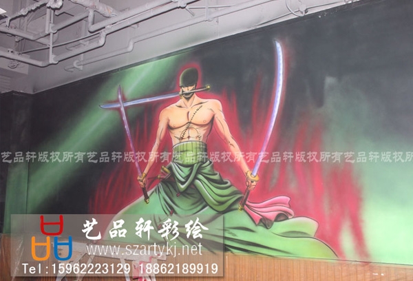 苏州手绘：餐厅手绘墙的注意事项